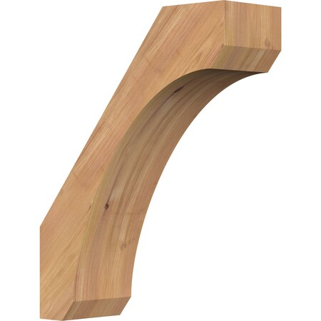 Ekena Millwork 5 1/2"W x 16"D x 20"H Legacy Smooth Knee Brace, Western Red Cedar BRC06X16X20LEC00SWR